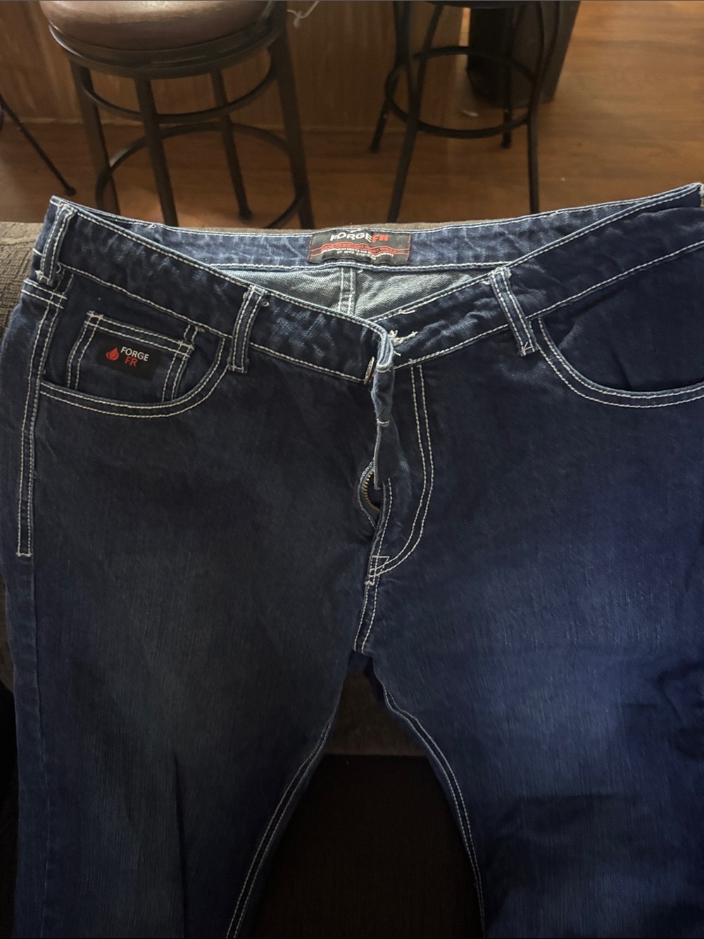 Forge FR Dark Blue Work Jeans - Flame Resistant